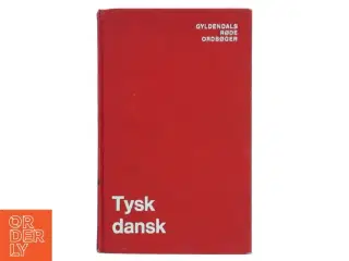 Tysk-dansk ordbog fra Gyldendal