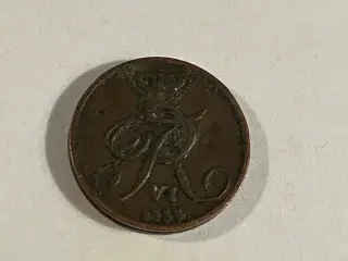1/2 Rigsbankskilling 1838