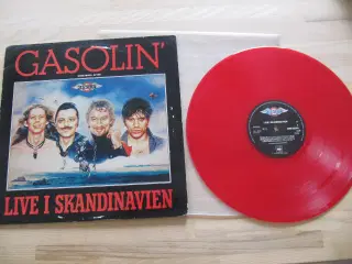 GASOLIN RØD VINYL LIVE I SKANDINAVIEN