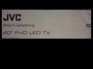 SÆLGES: 40" JVC FHD LED TV inkl. Fjernbetjening. 