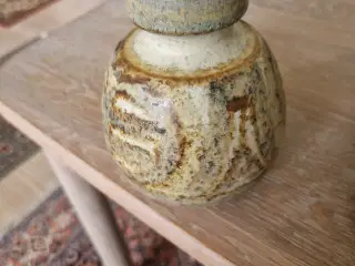 Vase fra Søhom keramik  Bornholm 