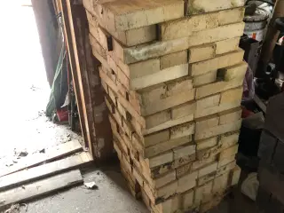 Mursten gule nye massiv 