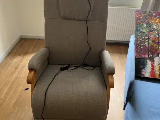 Elektrisk lænestol med massage