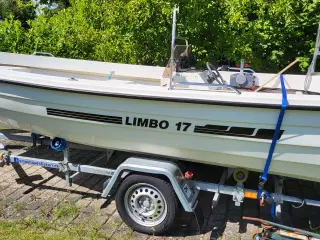 Limbo 17 båd med 30HK Yamaha