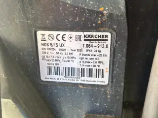 HDS 5/15 UX Kärcher hedvandsrenser