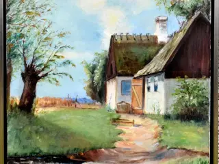 Maleri af Lykkeberg