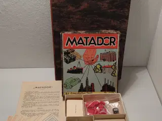 Matadorspil. Komplet og fra omkring 1960. Velholdt