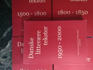 Danske litterære tekster bind 1-5