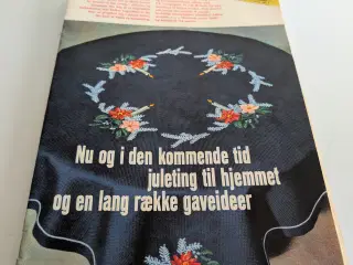 Mønster til juledug fra Flittige Hænder 1961