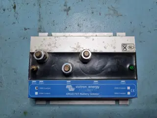 Batteri isolator 100A, til 2 batterier, ARGO FET.