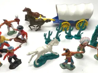Crescent Toys...indianere og cowboys