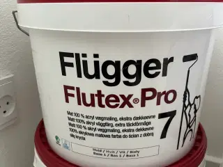 Flügger pro 7 hvid 9,1 L