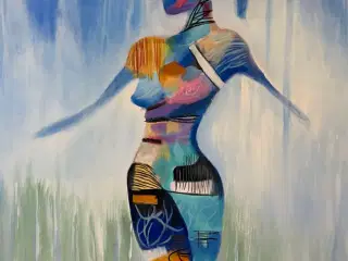 Abstrakt maleri 