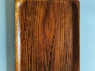 Teak træ fad