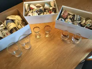 Kaffe og spise service, glasservice