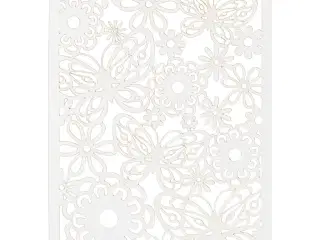 Blondekarton, ark 10,5x15 cm, 200 g, hvid, 10stk./ 1 pk.