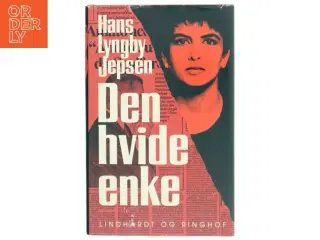 Den hvide enke : roman af Hans Lyngby Jepsen (Bog)