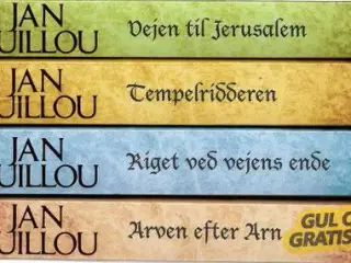 Jan Guillou. Tempelridderen Arn m.fl. 