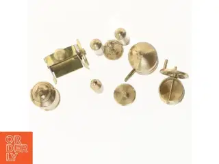 Sæt af miniature messing dekorationer (str. 5 cm)
