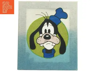 Goofy broderet billede fra Disney (str. 35,5x31 cm)