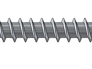 Træskrue Outdoor TOPKON® HEX TX40 8,0 x 65 mm - 100 Stk