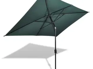Rektangulær parasol 200 x 300 cm grøn