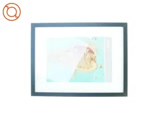 Ramme med sort kant fra Ikea (str. 43 x 32)