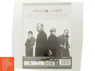 House of cards, first season med Kevin Spacey (DVD)