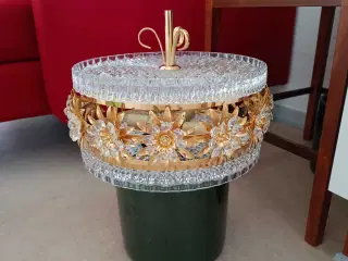 Italienske krystal/ prisme lampe 