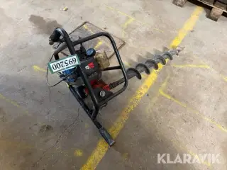 Jordbor med Kawasaki motor