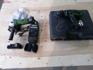 Batteri Vinkelsliber HITACHI 115 mm