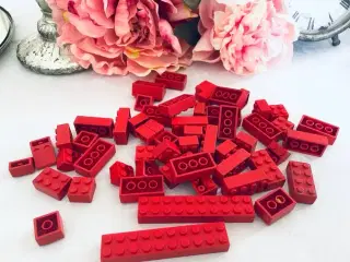 Lego rød blandet 