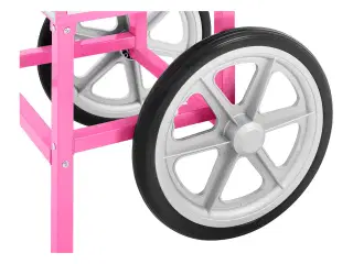 Candyfloss-maskine med vogn – 72 cm