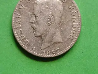 Svensk 1 krone 1923