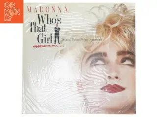 Madonna - Who&#39;s That Girl Soundtrack LP fra Sire