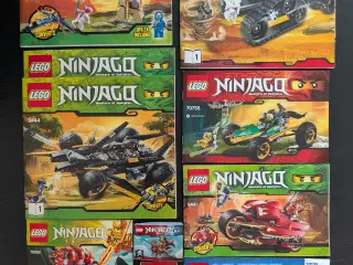 Lego Ninjago - Udgået modeller