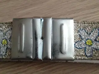 Blomster glitter bælte