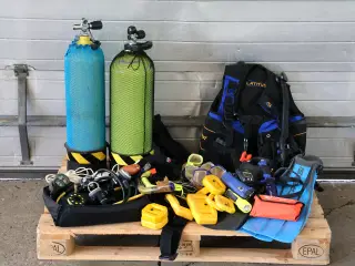 Komplet dykkersæt: Latitude Seaquest vest....
