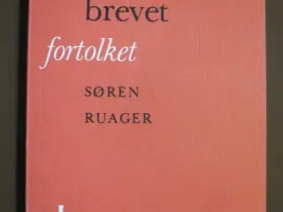 hebræerbrevet fortolket, af søren ruager