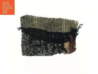 Batik tørklæde med frynser (str. 192x60 cm)
