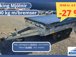 Restparti / Lagersalg Viking Mjölnir trailere! 