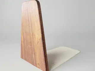 ⭐️· Vintage Bogstøtte - Palisander og Metal