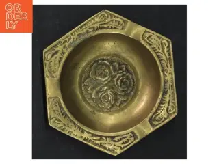 Messing askebæger (str. 10,5 x. 10,5 cm)