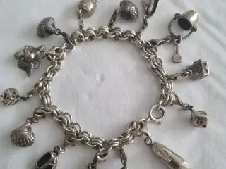 Vintage sølv armbånd 