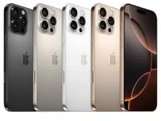 iPhone 16 Pro Max – 256GB – HELT NY & UÅBNET