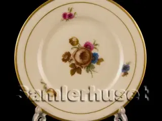 Rosenborg Kagetallerken lige kant 16 cm.