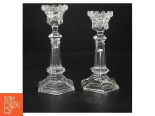 Glaslysestager (str. 18 cm og 20 cm)