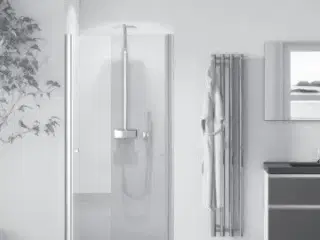 Svingdør bruseafskærmning STRØMBERG