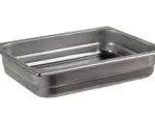 6 stk. Kantine EHG-stål 1/2 GN D65 mm 3,8 ltr