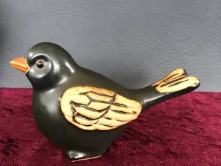 Keramik fugl - uden signatur